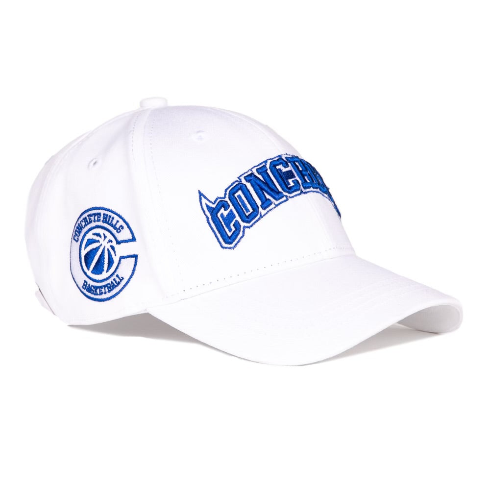 CONCRETE BASKETBALL HAT WHITE